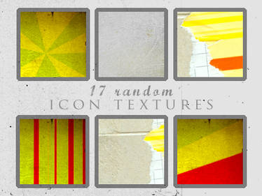 17 random icon textures