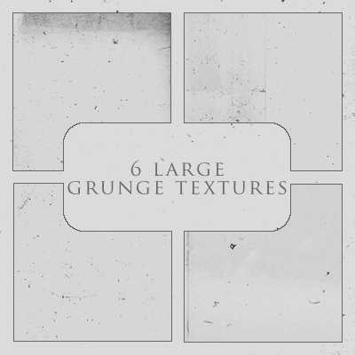 6 large grunge textures