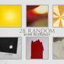 28 random icon textures