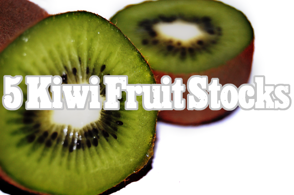 5 kiwi fruit stocks