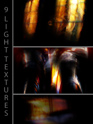 9 light textures