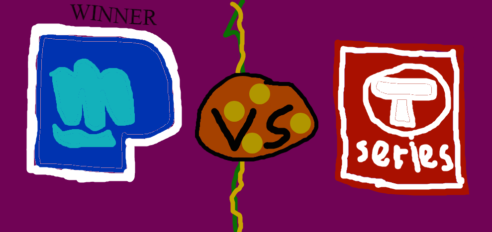 Pewdiepie Vs T Series By Isaactriesanimating On Deviantart