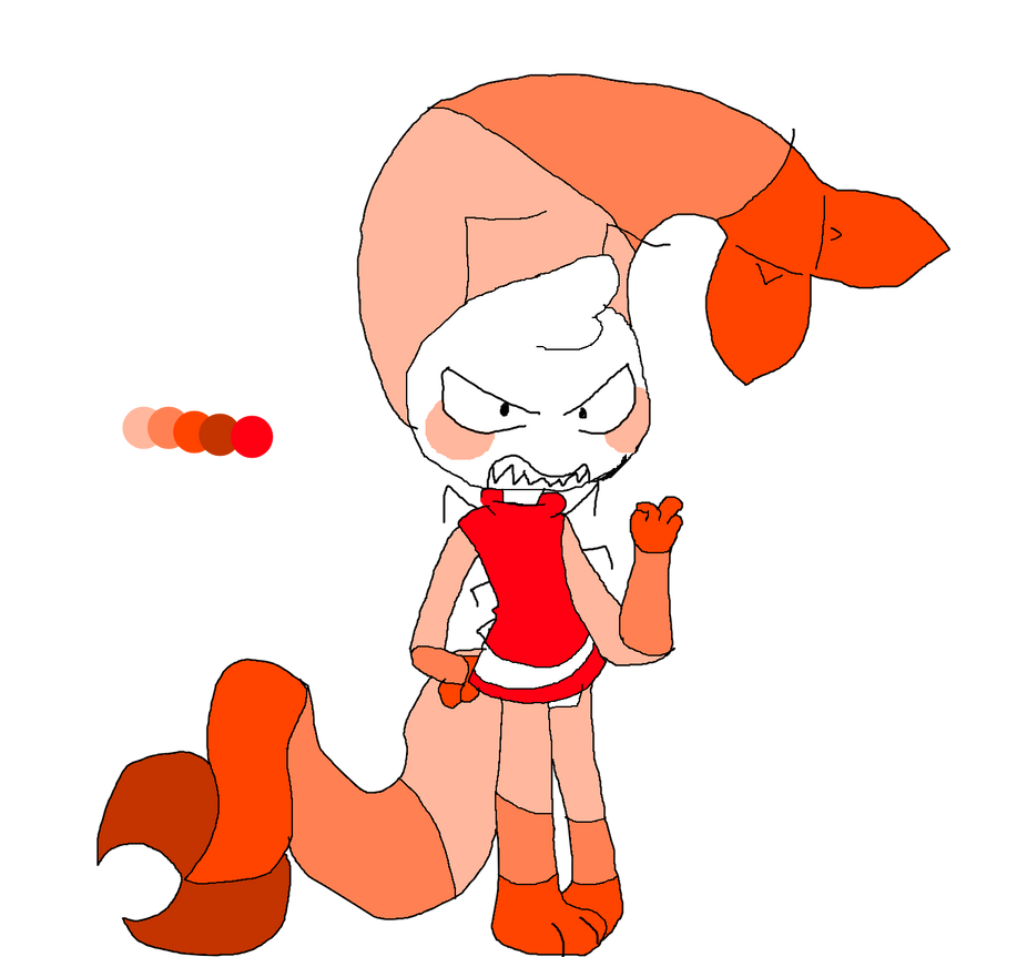 SHRIMPO REDESIGN BC I LOVE THIS LITTLE GUY ALOT :3 by CursedCatAlastor