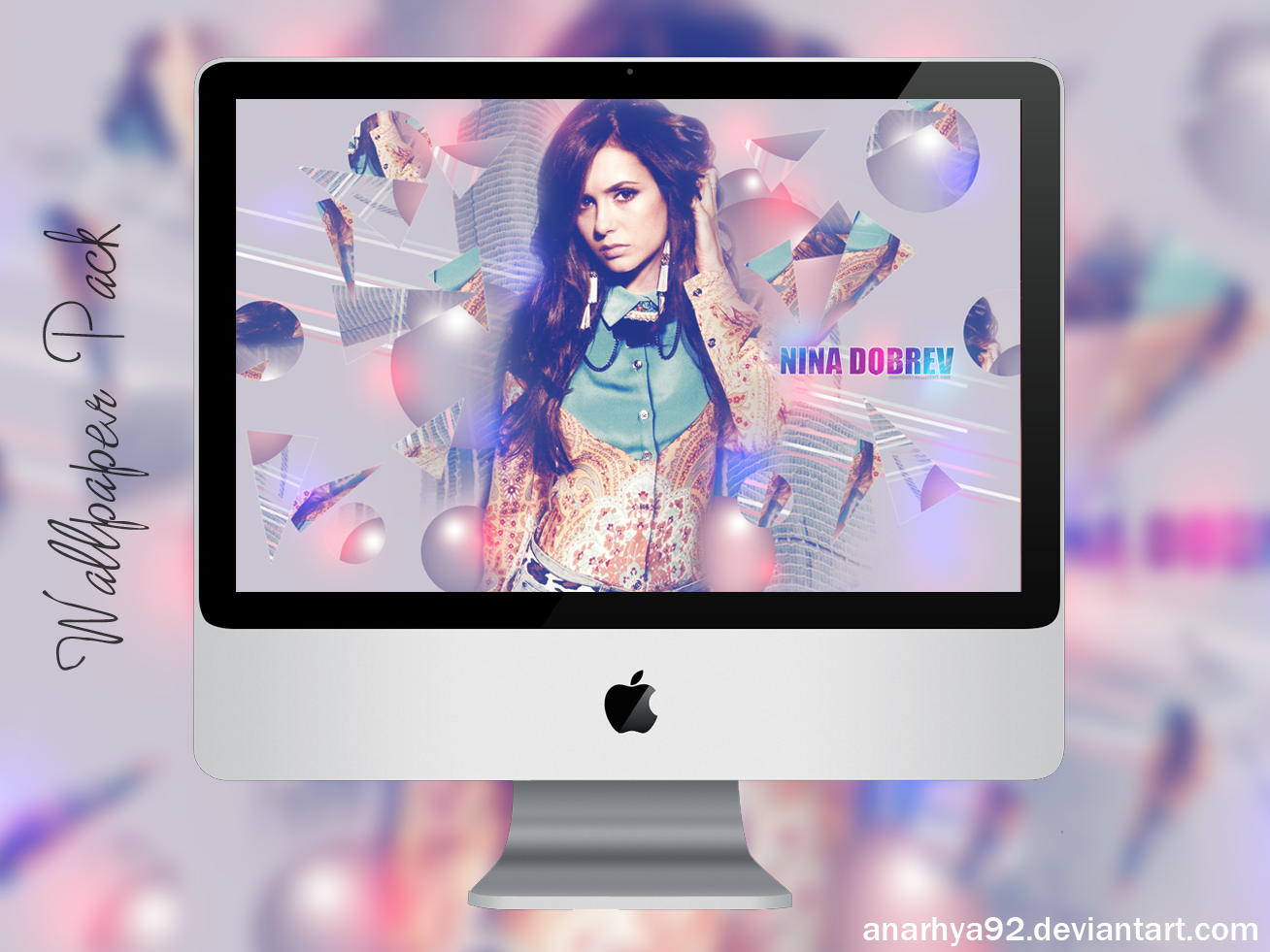 Nina Dobrev Wallpaper Pack by Anarhya92 on DeviantArt