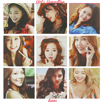 SNSD/Girl's Generation - Icons