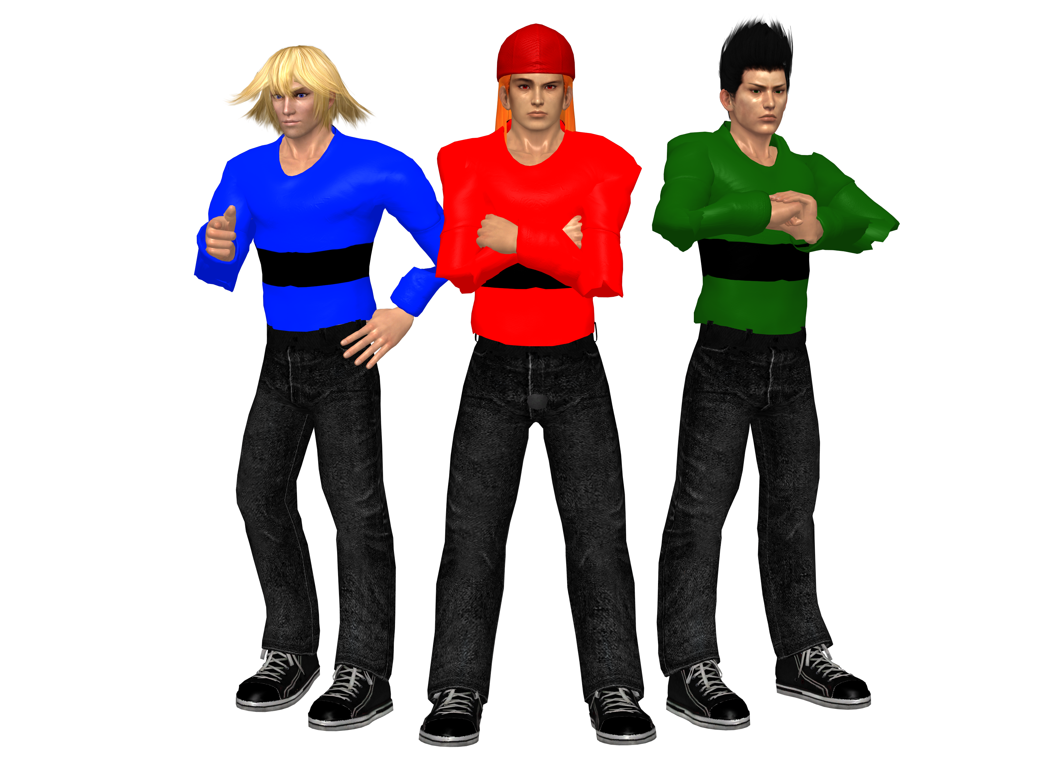 Dead or Alive - The Rowdyruff Boys Cosplay by XPS-Fanatic on DeviantArt