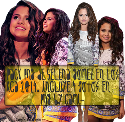 Pack png Selena Gomez KCA 2014