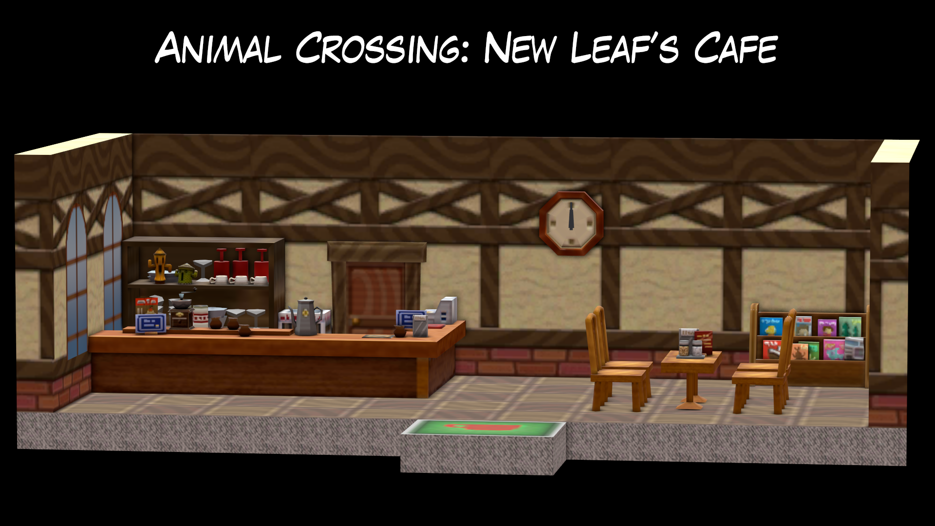 Animal Crossing New Leaf Cafe Petswall