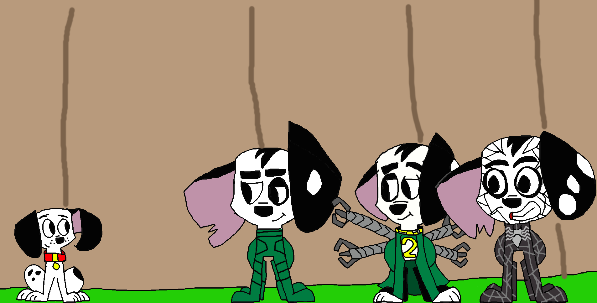Costumed Trio by LewisDearly2022 on DeviantArt