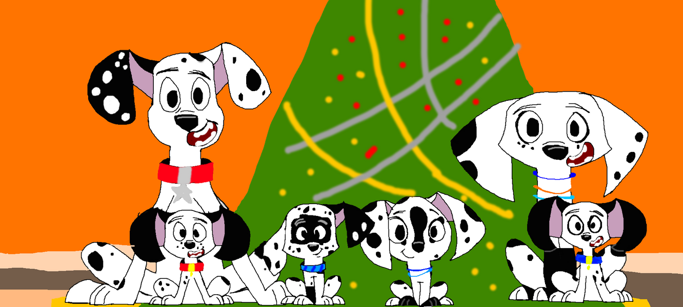Merry Christmas from 101 Dalmatian Street by LewisDearly2022 on DeviantArt