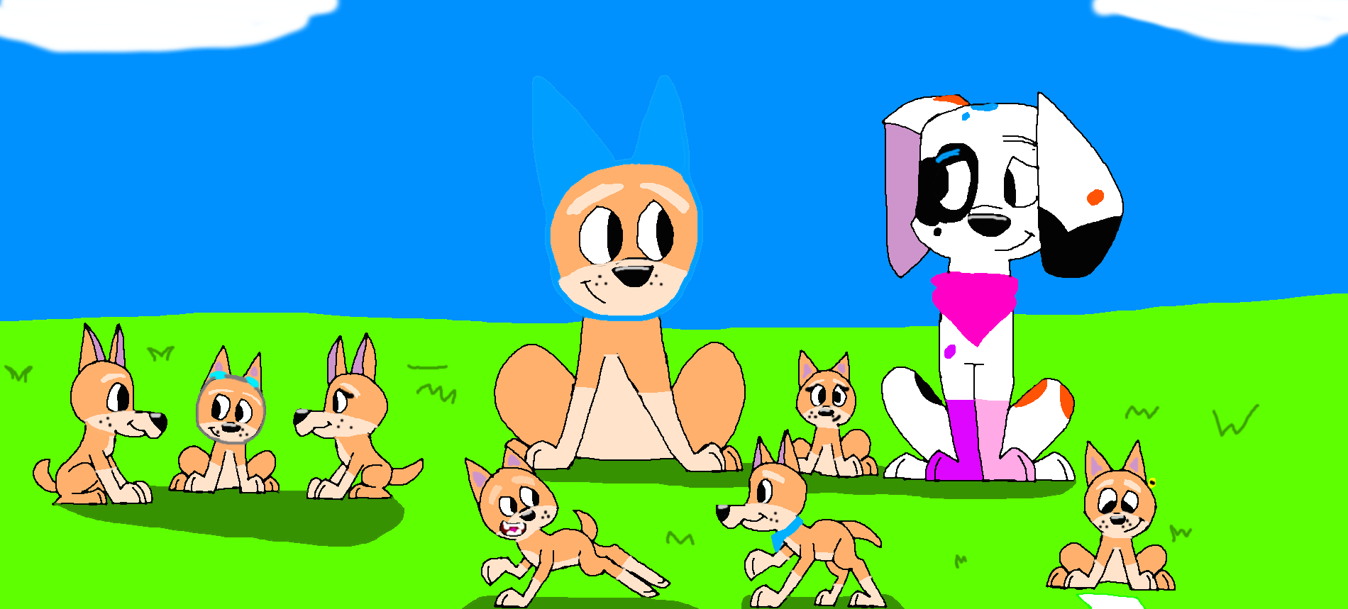 Family time at the park by LewisDearly2022 on DeviantArt