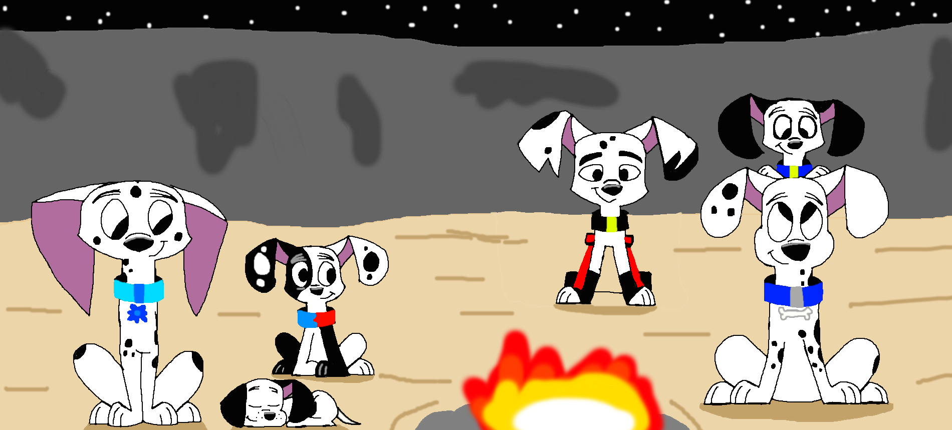 A night on the beach by LewisDearly2022 on DeviantArt