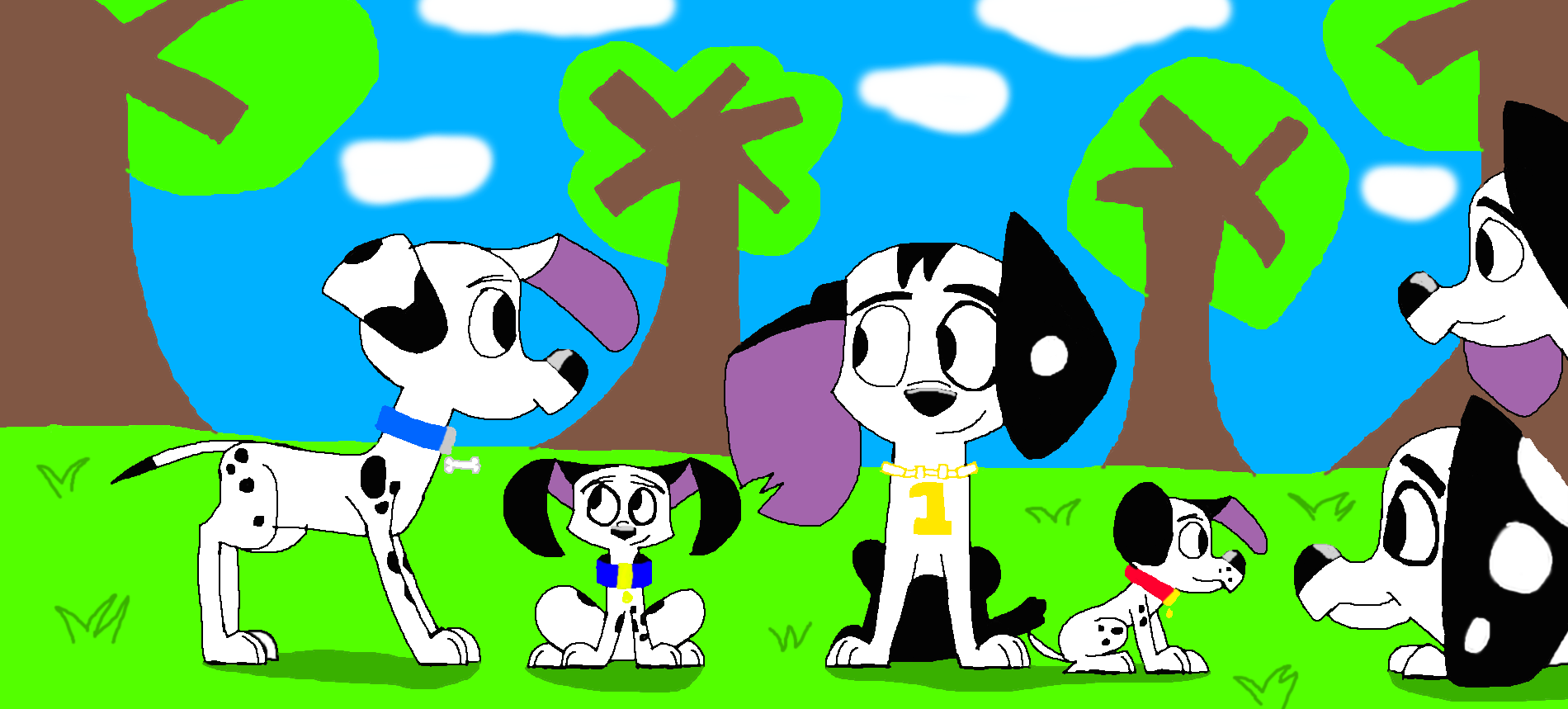 Dipstick and the trio by LewisDearly2022 on DeviantArt