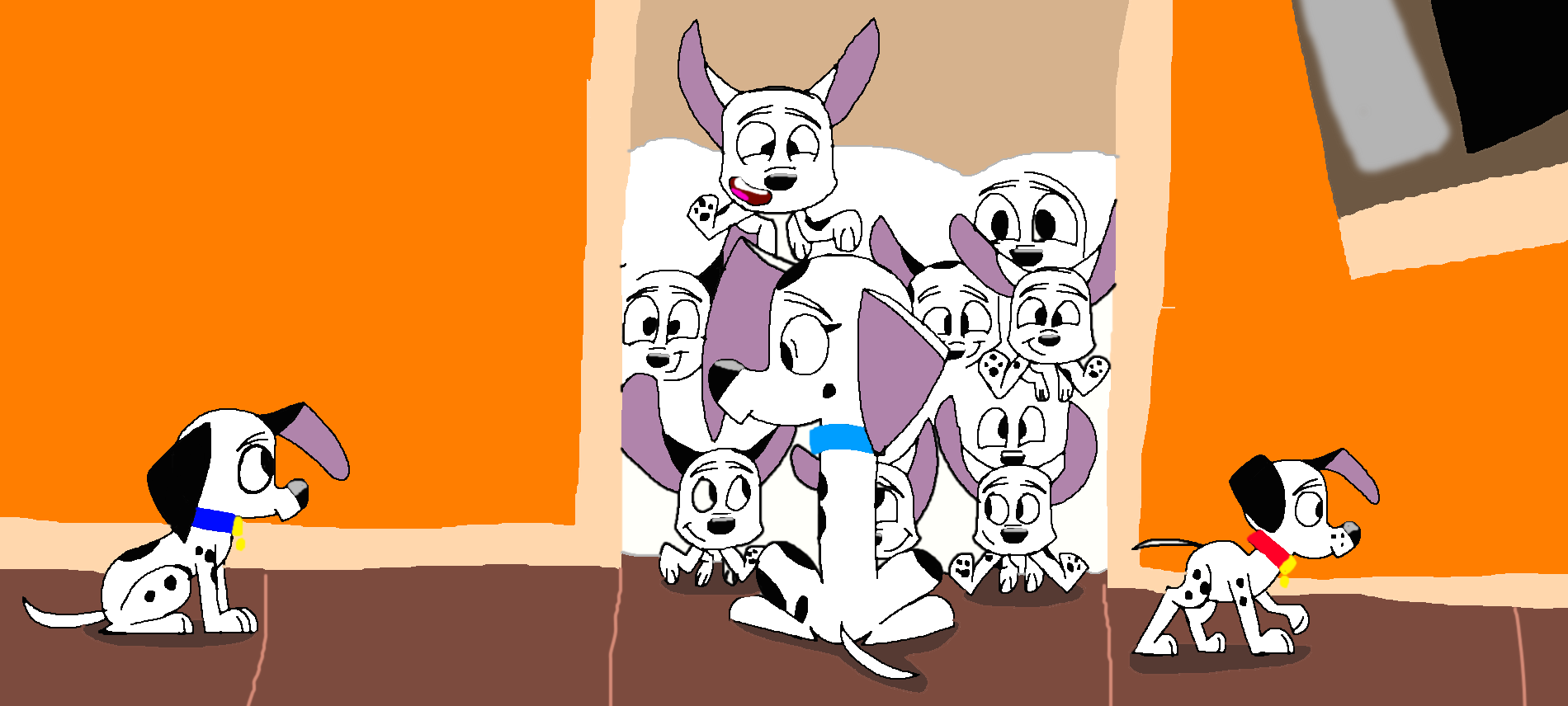 The moving wall of Pups by LewisDearly2022 on DeviantArt