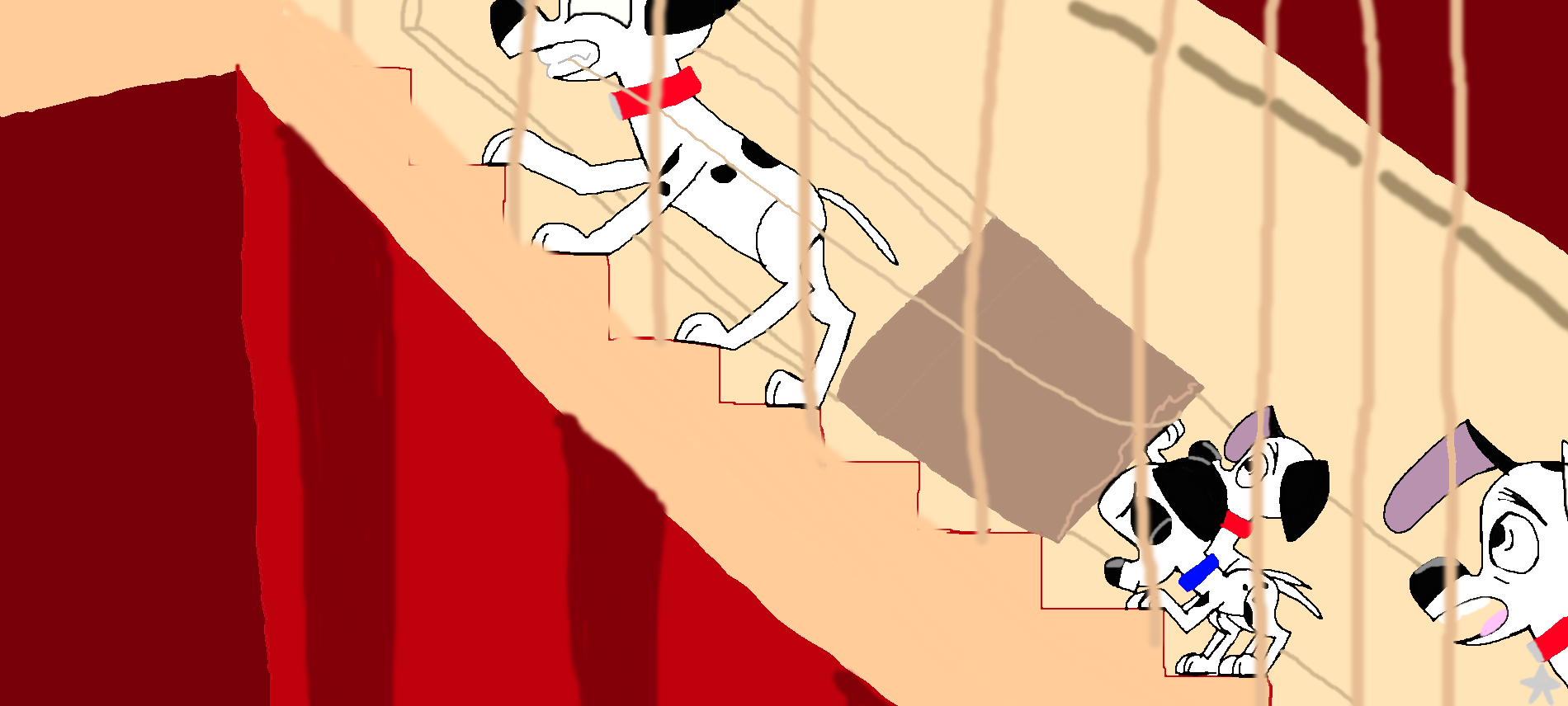 Slowly up the stairs by LewisDearly2022 on DeviantArt
