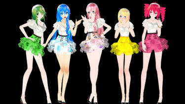 [MMD download] Floral models