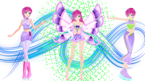 [MMD Download] Tecna Enchantix Pack