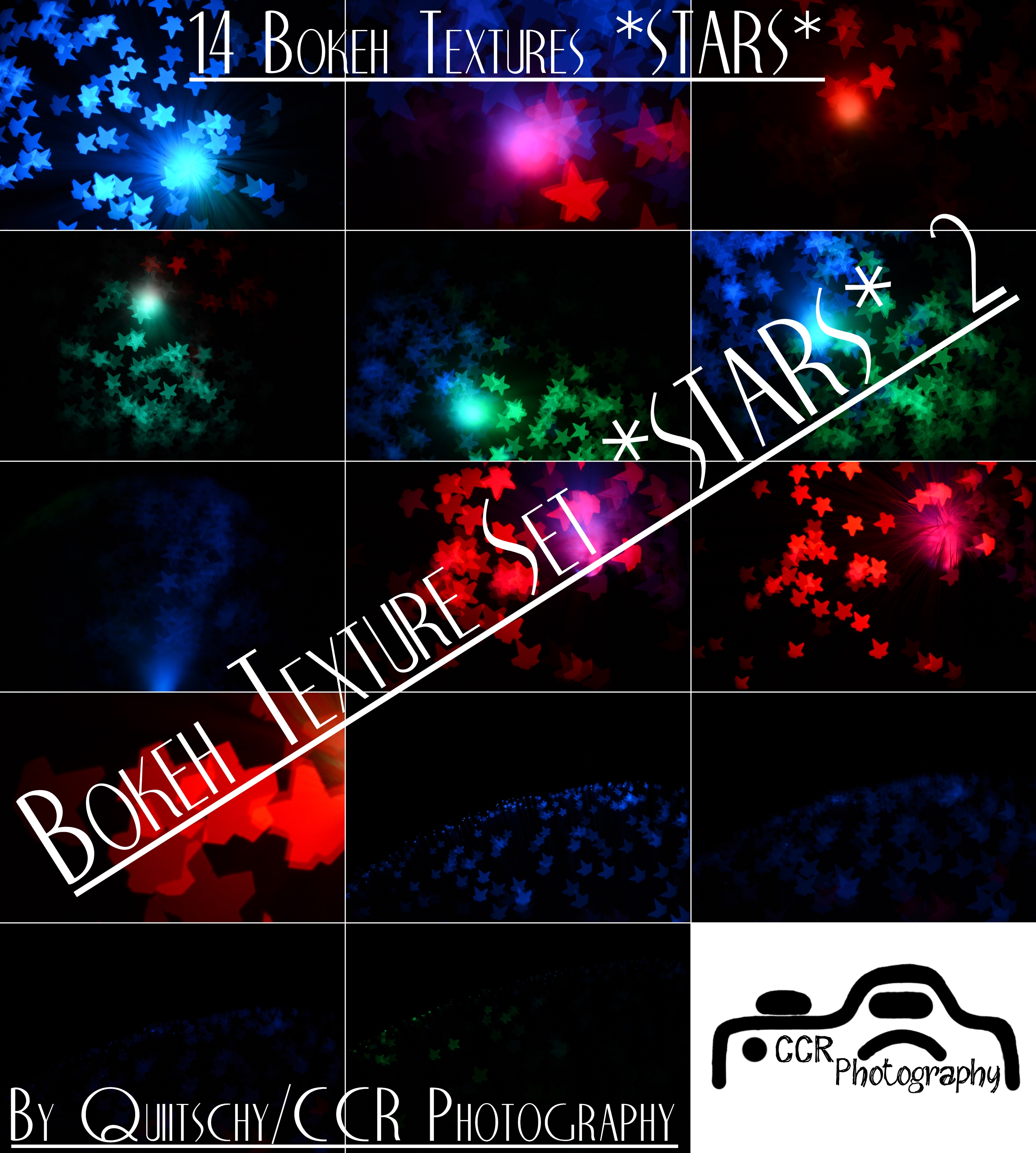 Bokeh Texture Set *STARS* 2