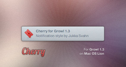 Cherry for Growl