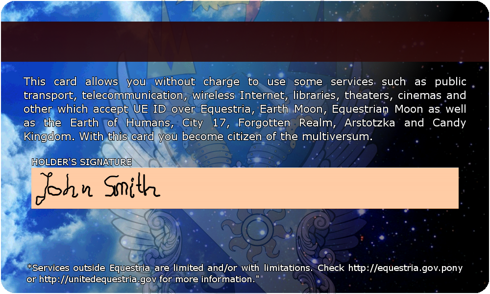 Internet Id Card