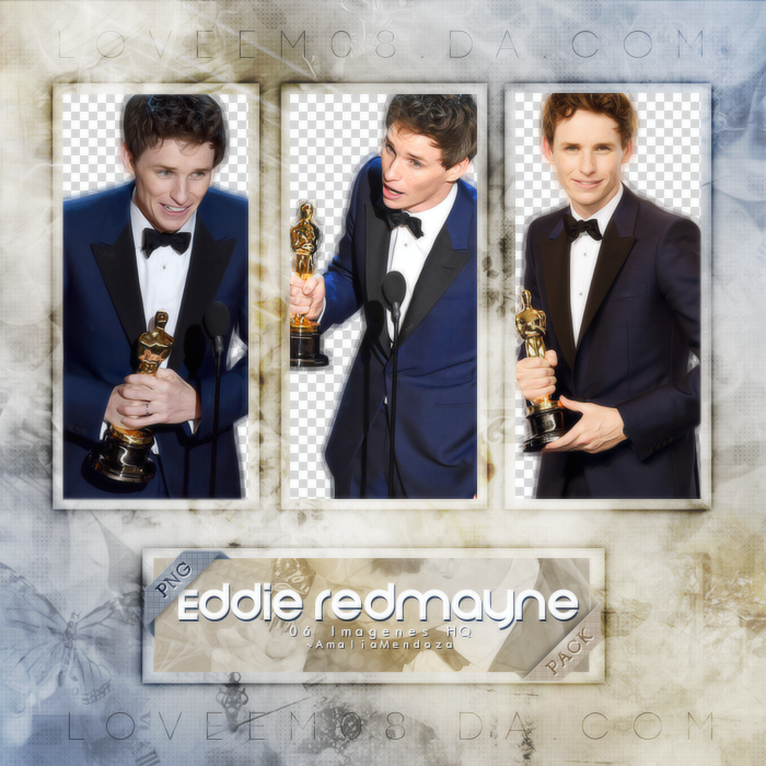 EDDIE REDMAYNE PNG Pack #1