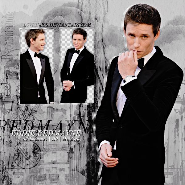 EDDIE REDMAYNE PNG Pack #3