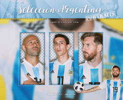 Argentina WC2018 Portraits PNG Pack #1 by LoveEm08
