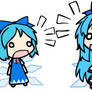 Ice Fairy Sister Cirno (Create.swf Character)