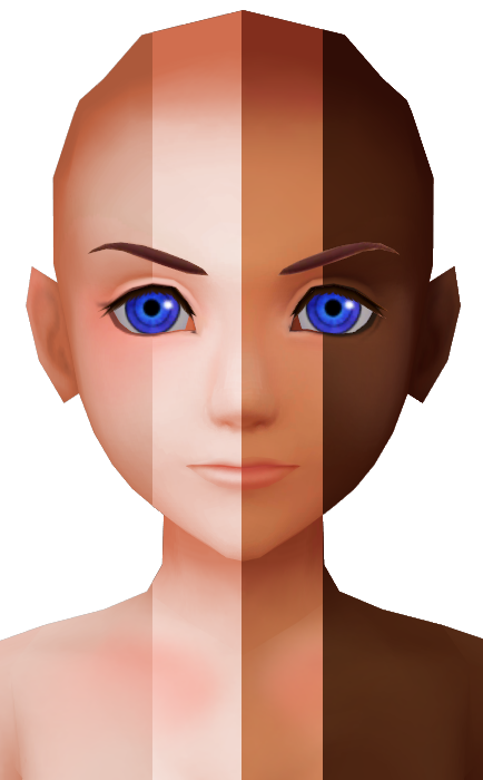 mmd dark skin base mmd dark skin base