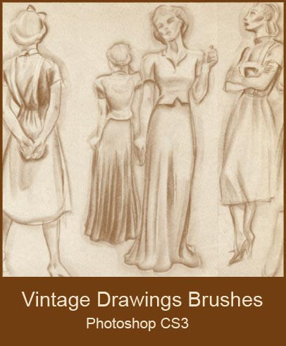 Vintage Drawings Brushes By Kingabritschgi On Deviantart