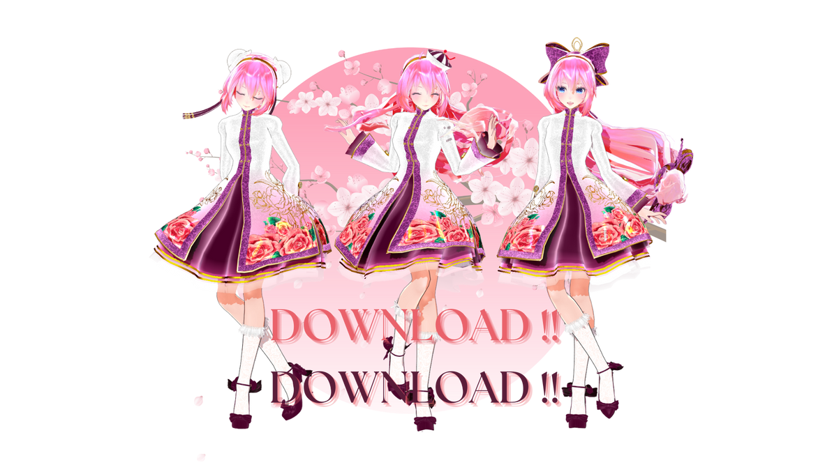 [MMD|DL] TDA China Dress Lolita Luka DOWNLOAD !!! by TheCrystalGeodee ...