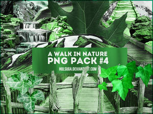 PNG PACK #4 - a walk in nature