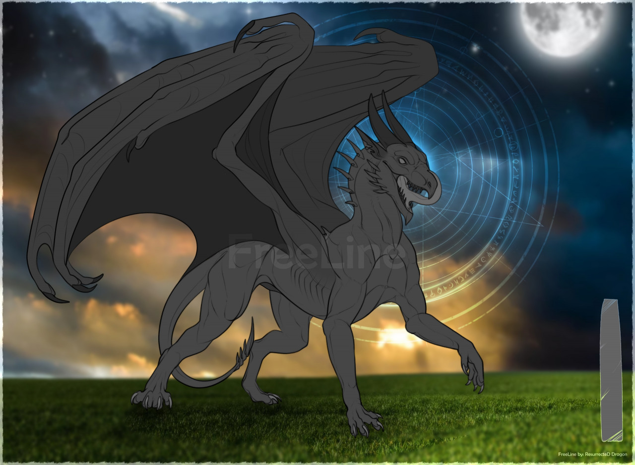 FREEline Dragon by ResurrecteDDragon on DeviantArt