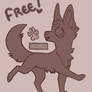 free PSD chib canine base