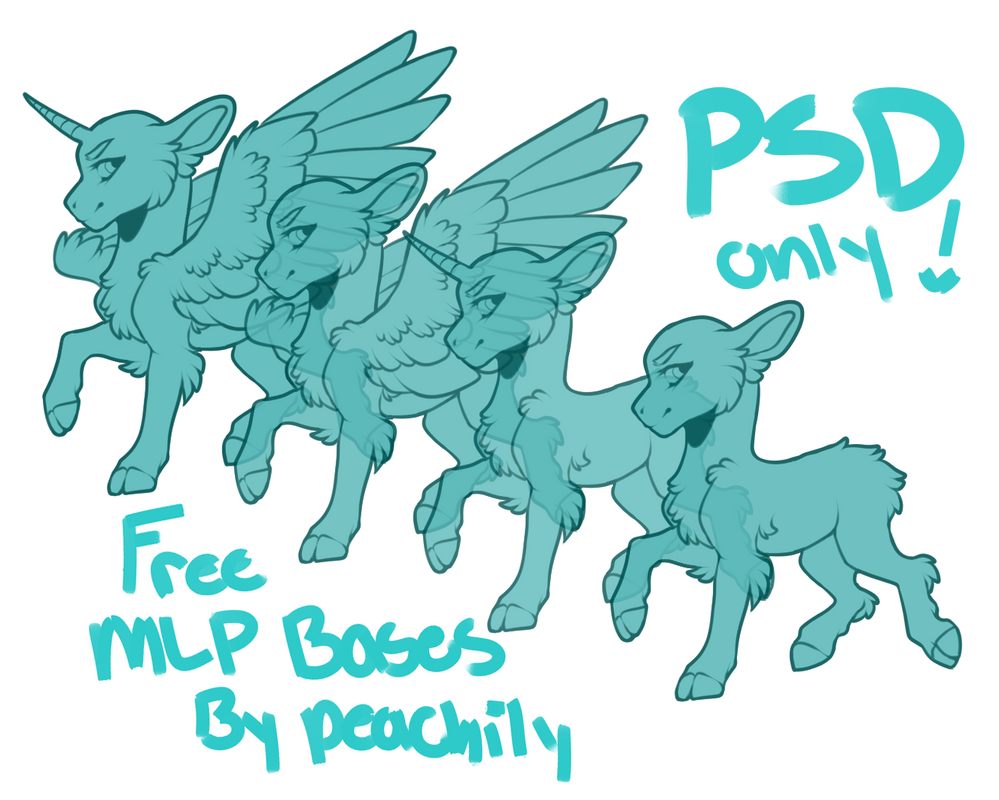FREE mlp base PSD by Peachilyy on DeviantArt