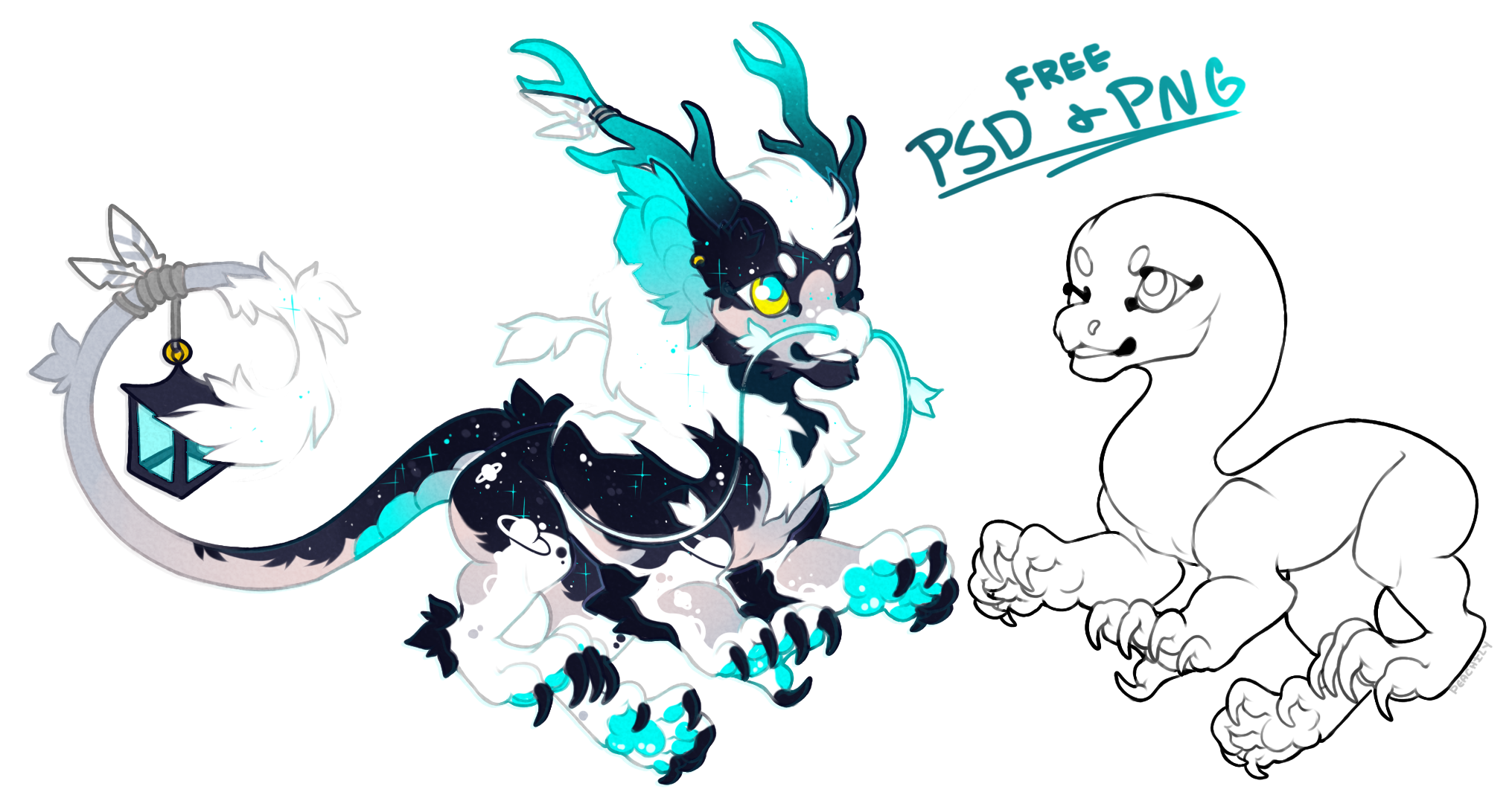 FREE dragon base PSD/PNG by Peachilyy on DeviantArt