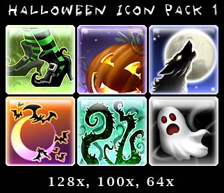 Halloween icon pack 1