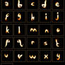 Candle-glow - Lower Case