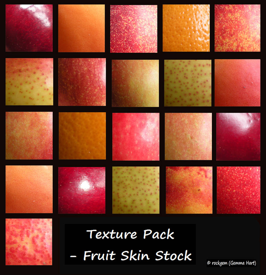 Texture Pack Fruit Skins by rockgem on DeviantArt