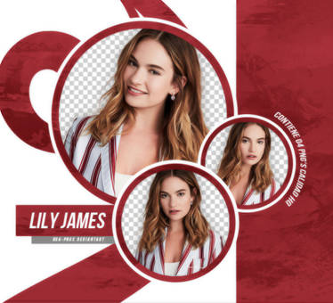 Pack Png 04 - Lily James