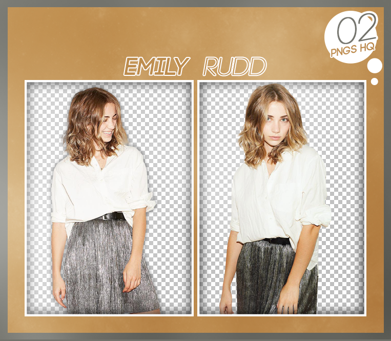 PACK PNG 1155 || EMILY RUDD