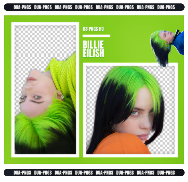 PACK PNG 1528 // BILLIE EILISH by DUA-PNGS on DeviantArt