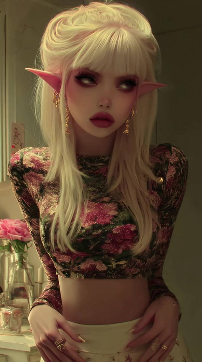 Baddie Elfie in Motion... by MoxieMuses on DeviantArt