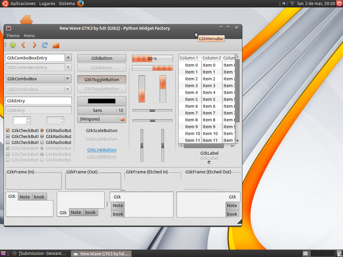 New Wave GTK3 by hdr.tar