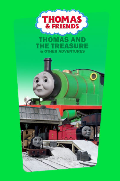 Thomas and the treasure (Custom DVD Cover) by Denngine on