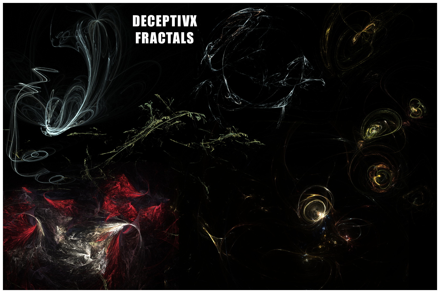 6 fractals by deceptivx on DeviantArt