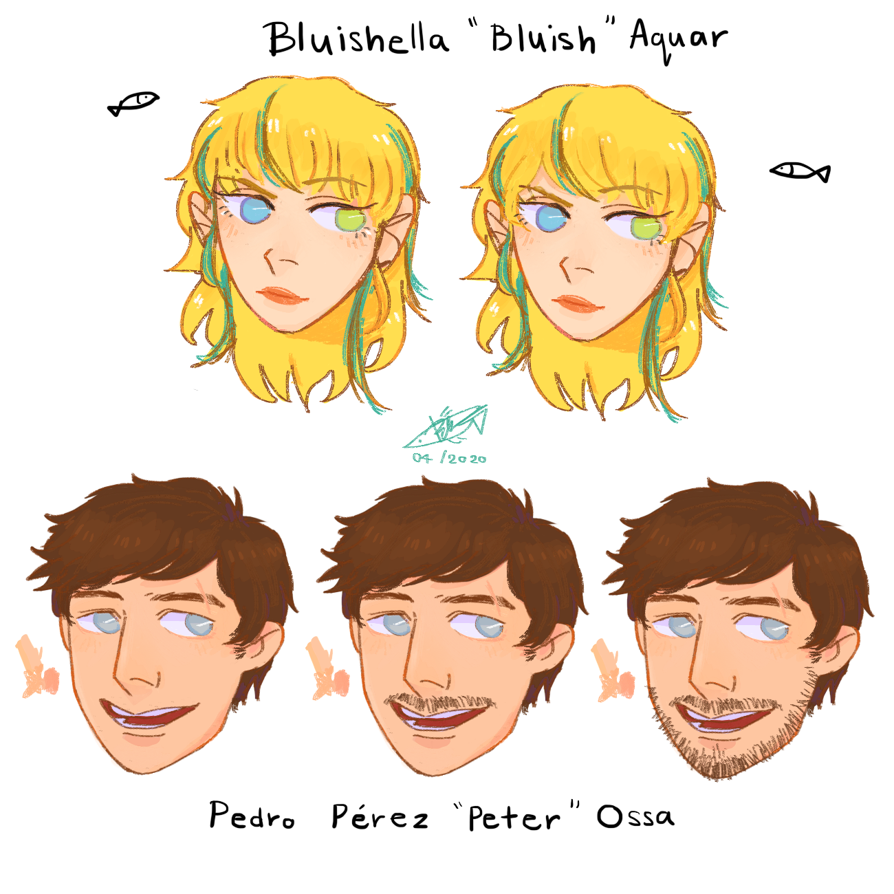 Bluish and Peter