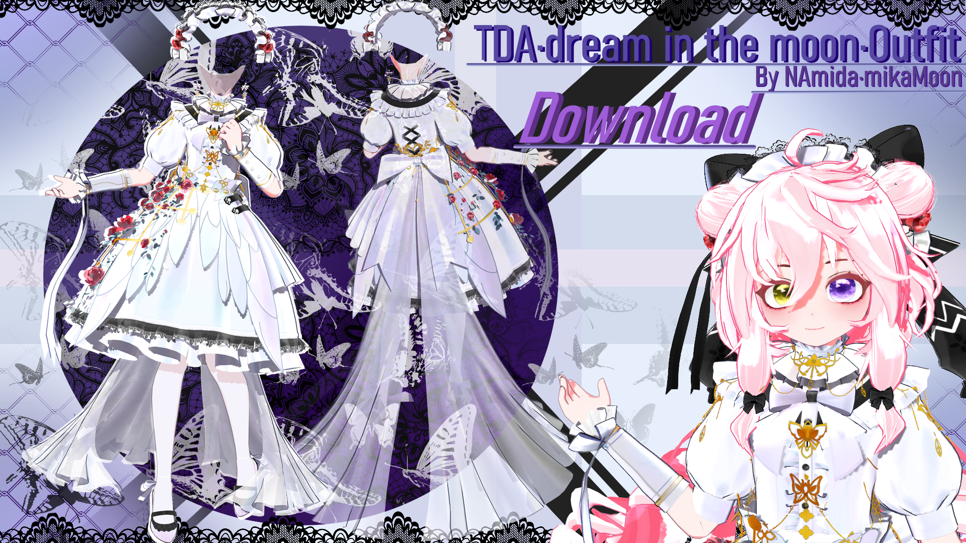 [MMD DL]TDA dream in the moon OUTFIT by NAmidamikaMoon on DeviantArt