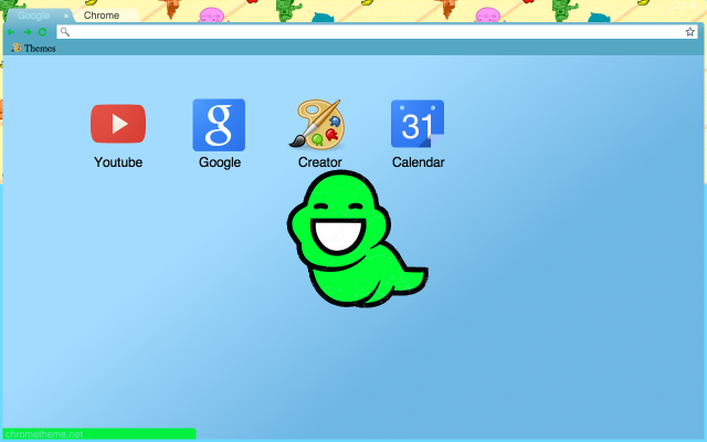 John Egbert Homestuck Google Chrome Theme