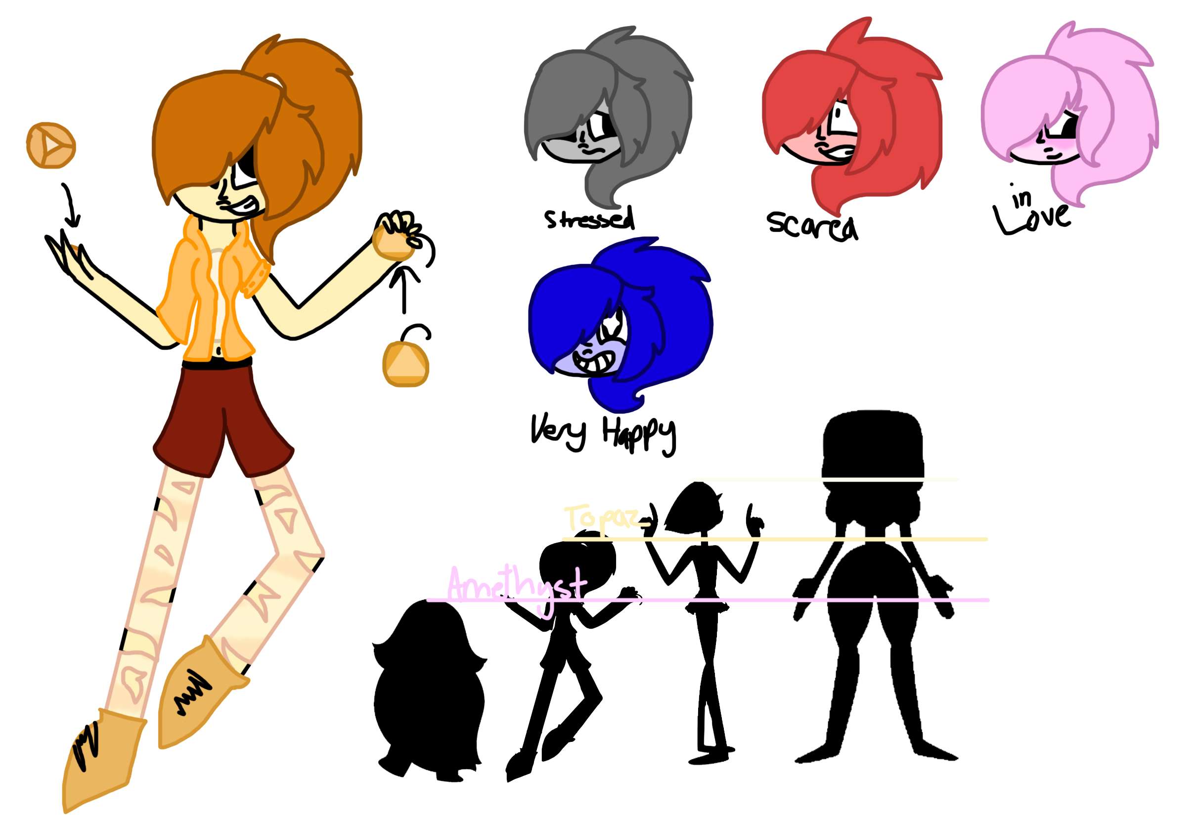 Golden Topaz Reformed (Ref sheet) by Lightningwing1234 on DeviantArt